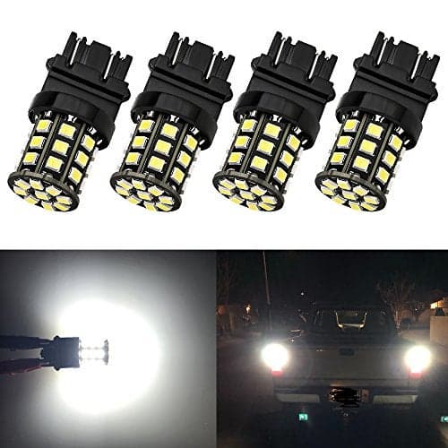 Antline 3157 3156 3057 4157 3056 3157LL LED Bulbs White, 12-24V Super Bright 1000 Lumens Replacement for Backup Reverse Lights, Tail Brake Lights, Turn Signal Lights (Pack of 4)