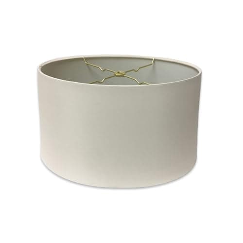 Royal Designs, Inc. Shallow Oval Hardback Lamp Shade, HB-611-10WH, White, (8.5 x5.5) x (10 x 6.5) x 5.5