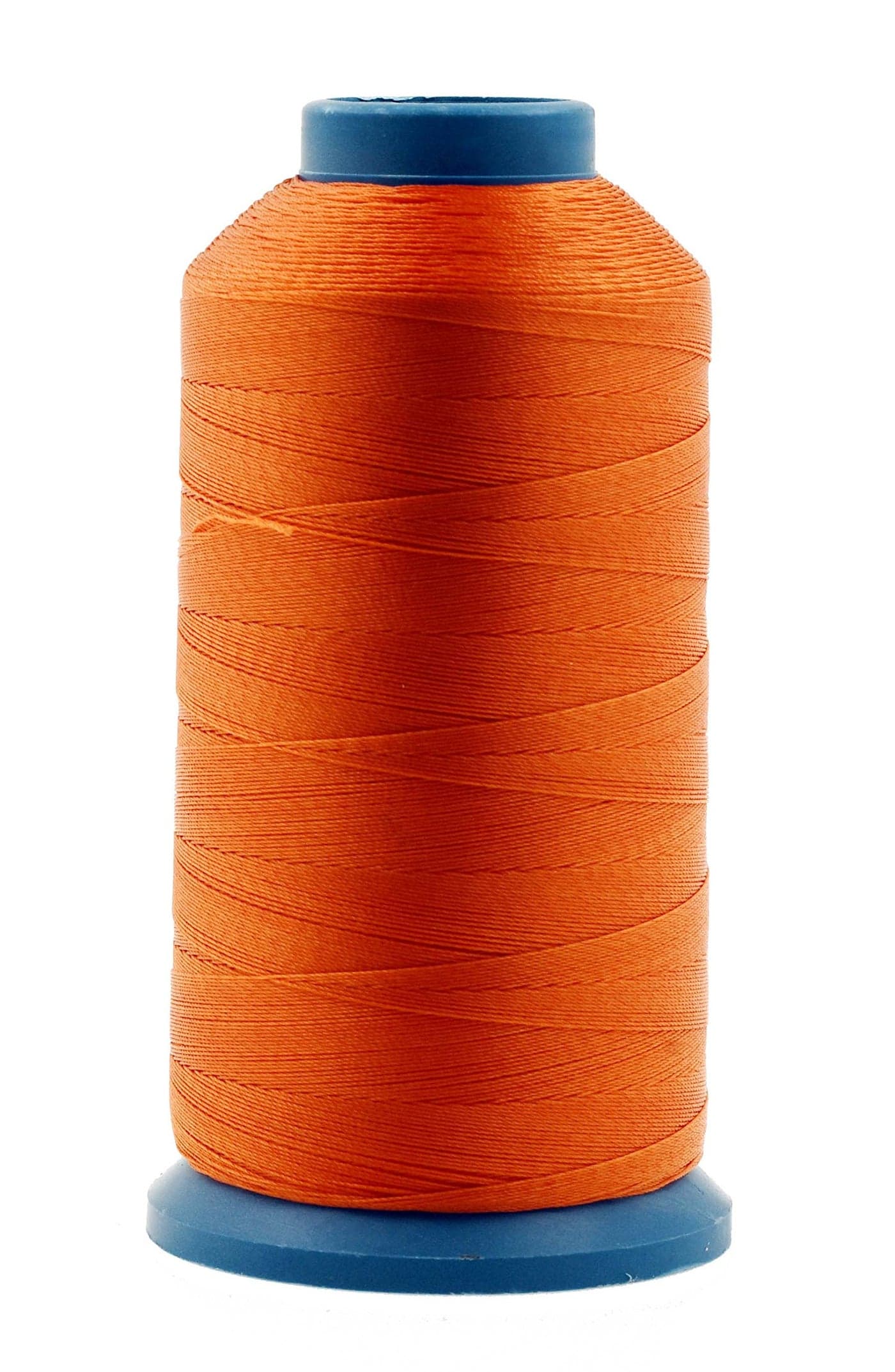 Mandala Crafts Bonded Nylon Thread Orange Heavy Duty Sewing Threads - 1500 YDs Size 69 210D T70 Tex 70 Thread for Leather Jeans Weaving Outdoor Marine Upholstery Threads