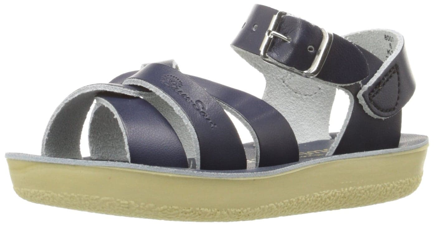 Salt Water Sandals Sun-San Swimmer, Navy, Size 10 Toddler