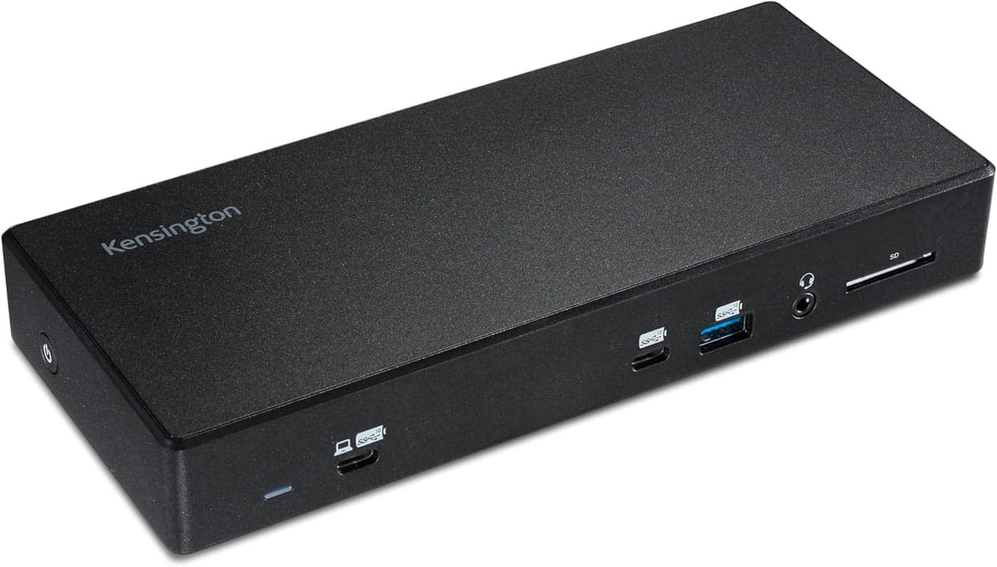 Kensington SD4855P USBC Dual Display Docking Station DFS100W PD DPHDMI K33575NA