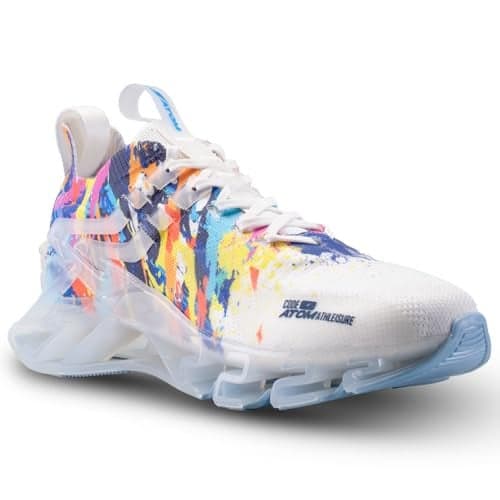 ATOM Men's Phantom Multicolor Sneakers|Stylish & Comfortable Casual Sneakers With Breathable Air Mesh|All-Day Comfort, 6 UK