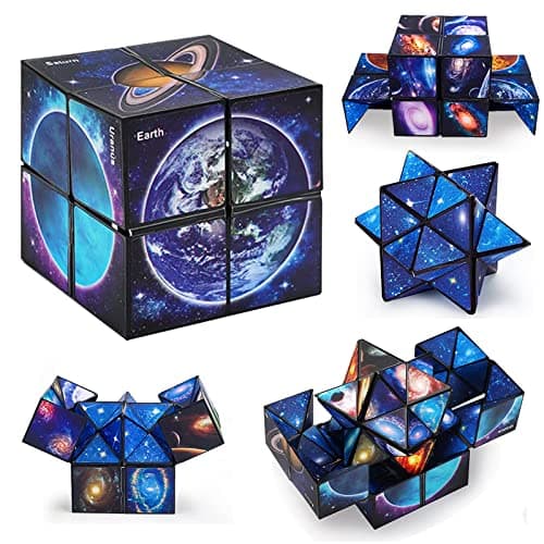Luaxkpi Toys for Boys Age 812 Gifts for 9 10 11 12 Year Old Boy Girls Infinity Cube Fidget Toy for Kids Ages 810 Star Cubes for Boys Girl Toys 1012 Years Old Birthday Presents Gift Ideas