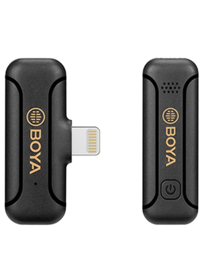 BY-WM3T2-D1 2.4G Mini 2.4GHz Wireless Microphone compatible with iOS devices