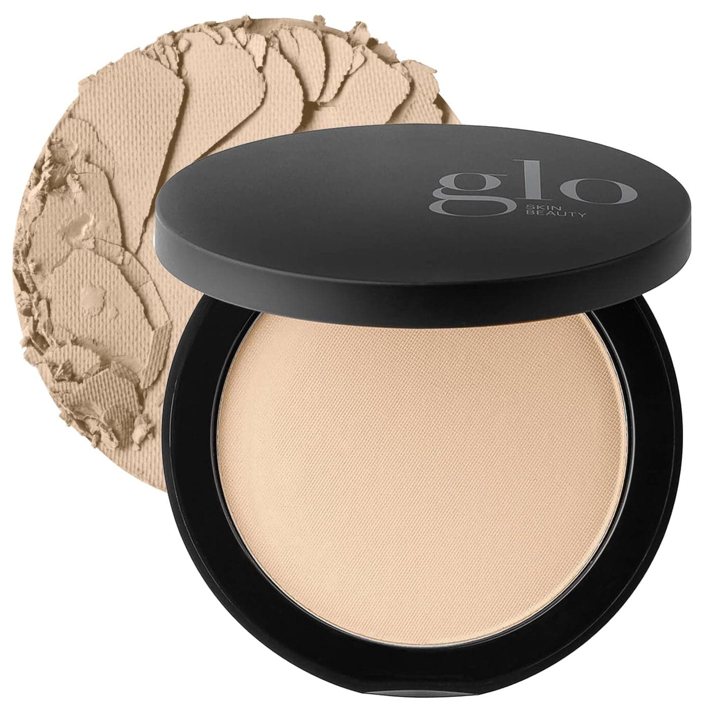 Glo Skin Beauty Pressed Base Powder Foundation Makeup Natural Fair Flawless Coverage for a Radiant Natural SecondSkin Finish