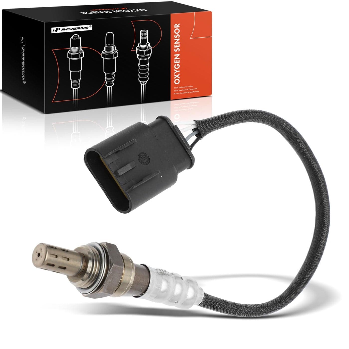 APremium O2 Oxygen Sensor Compatible with Dodge Dart 20132016 Fiat 500L 20142020 500X 20162018 Jeep Renegade 20152018 Downstream Replace 68142340AA