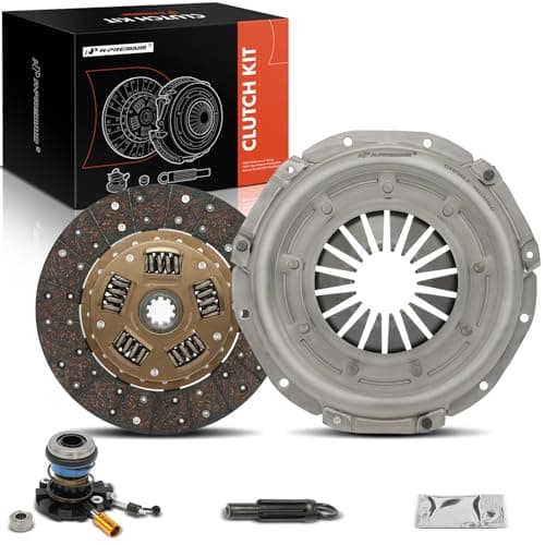A-Premium Transmission Clutch Kit with Clutch Slave Cylinder Compatible with Ford F-150 F150 1988-1994, F-250 F250 1988-1994, F-350 F350, E-150 Econoline/E-250 Econoline/E-350 Econoline, Bronco, 4.9L