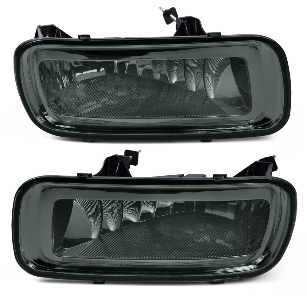 PIT66 Front Bumper Fog Lights Compatible with Ford F150 20042006 Lincoln Mark LT 2006 Smoke Lens 2PCS Left Right Fog Lights Lamps