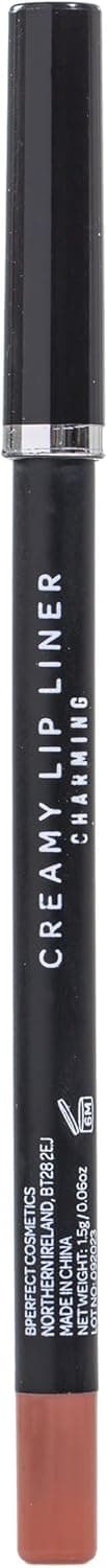 BPerfect Lip Library Lip Liner LongLasting Creamy Formula with Jojoba Oil Shade Charming Rose Pink Nude 12g