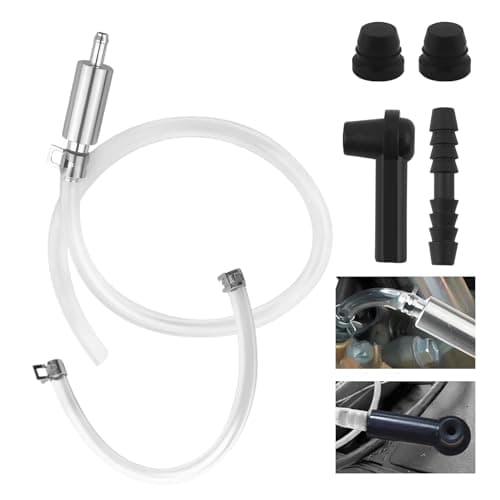 YGDMD Brake Bleeder Check Valve Kit with ConnectorDust CoverBrake Bleeder Hose One Way Check Valve for Hydraulic SystemUniversal Brakes Bleeding Tool for Most Car Motorcycle Clutch