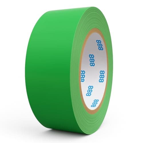MAJOR GLOVES MG888 Multi-Purpose Duct Tape 1.88 Inches x 60 Yards, Crafts, Repairs & DIY Projects, 1 Roll (Hi Vis Green)