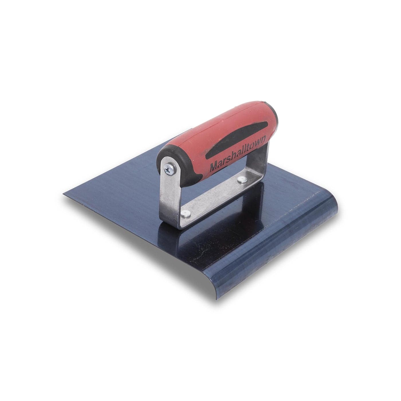 MARSHALLTOWN Straight Concrete Edger, 6 x 6 Blue Steel Blade, 5/8 x 1/2 Lip, Made In The USA, 163BD