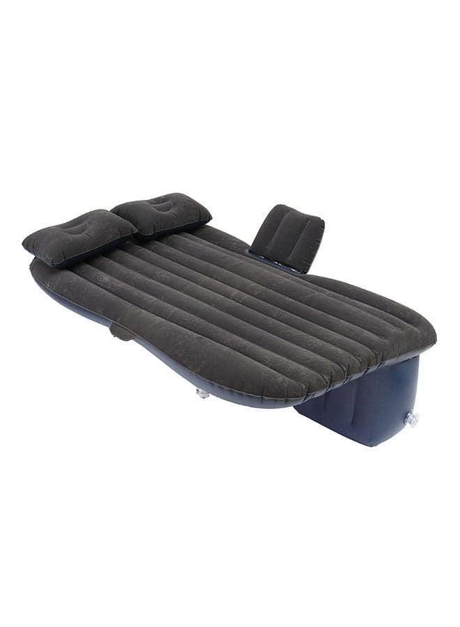 Car Flocking Back Seat Inflatable Air Bed With Pillows