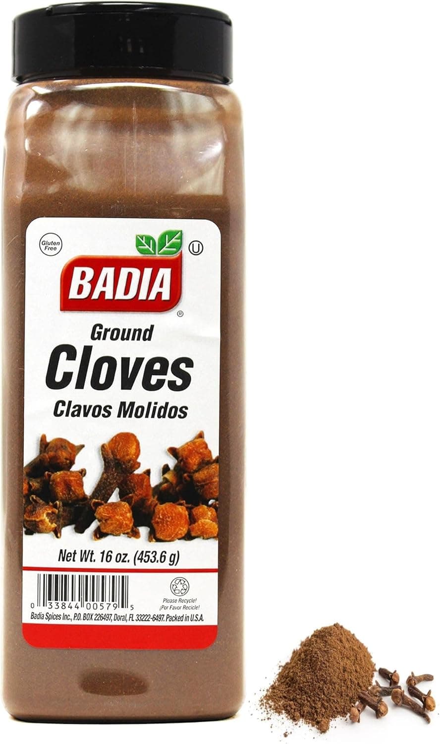 Badia Ground Cloves, 16 oz - Premium Spice