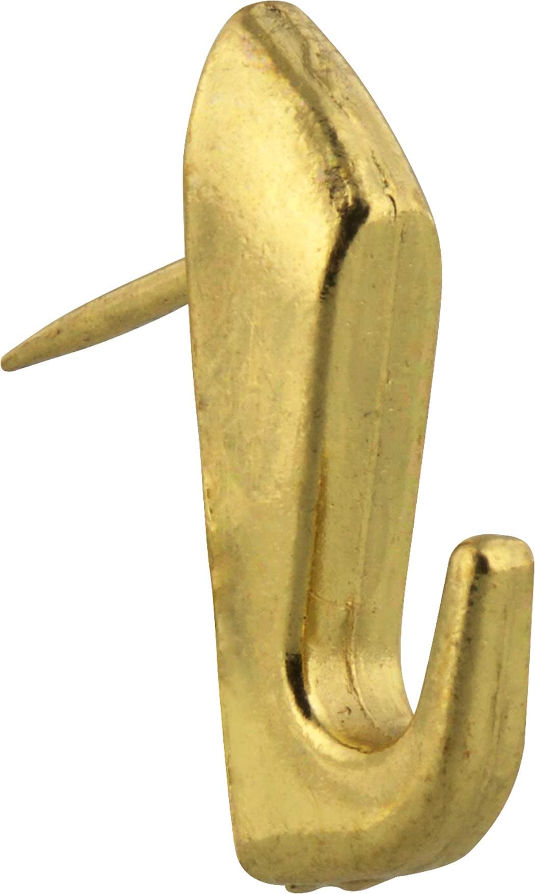 Hillman Fasteners 122208 Push In Hanger For 20-Pounds, Brassh Finish (Pack of 4)