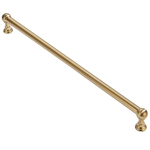 ZAUYX 1 Pack 12 Inch Hole Center Appliance Pulls Champagne Bronze Cabinet pulls 100 Solid Heavy Duty Warm Brass Dresser Pulls Cabinet Drawer Pulls for Kitchen Cupboard Hardware