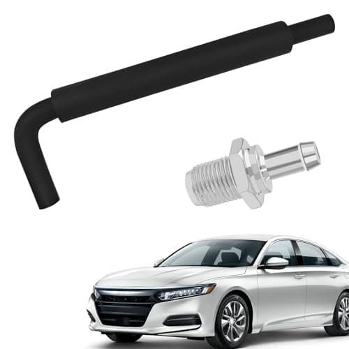 QQWD Engine PCV Valve and Hose Kit for Toyota Corolla Camry Highlander Solara Matrix RAV4 TC XB Lexus HS250h Ventilation Pcv Valve Vacuum Hose Replacement 1220428020 1226228021 PCV Hose24L 4CYL