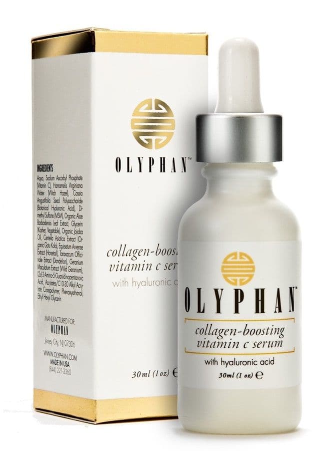 Organic Vitamin C Serum with Hyaluronic Acid for Face; Natural Anti Aging Facial Serum to Reduce Wrinkles for Men and Women