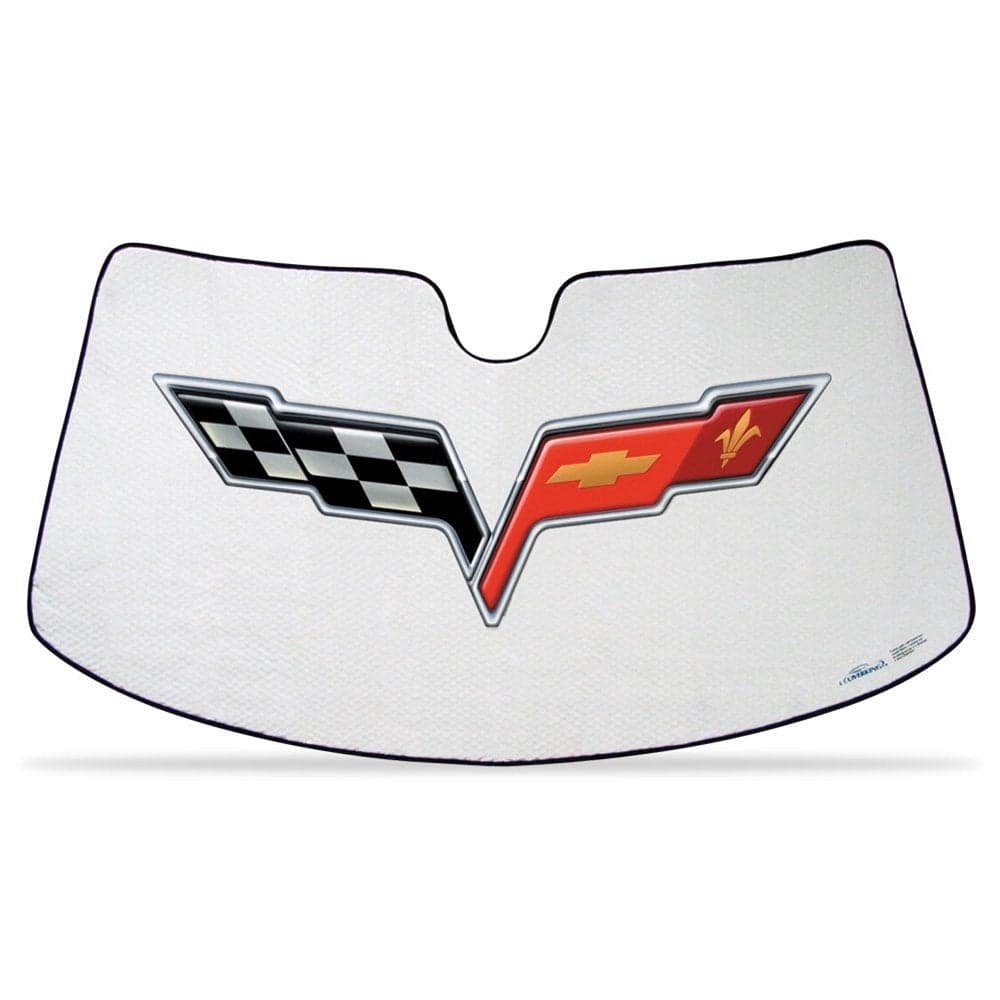 Coverking 20052013 C6 Corvette Folding CustomFit Sunshade