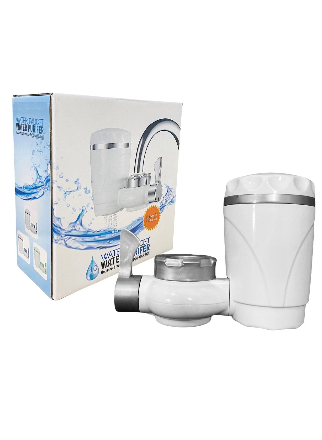 Faucet Mount Filter,Household Kitchen 6 Layer Faucet Tap Water Purifier Pre-Filter Cleaner Tap Water Filter System for Bathroom Kitchen