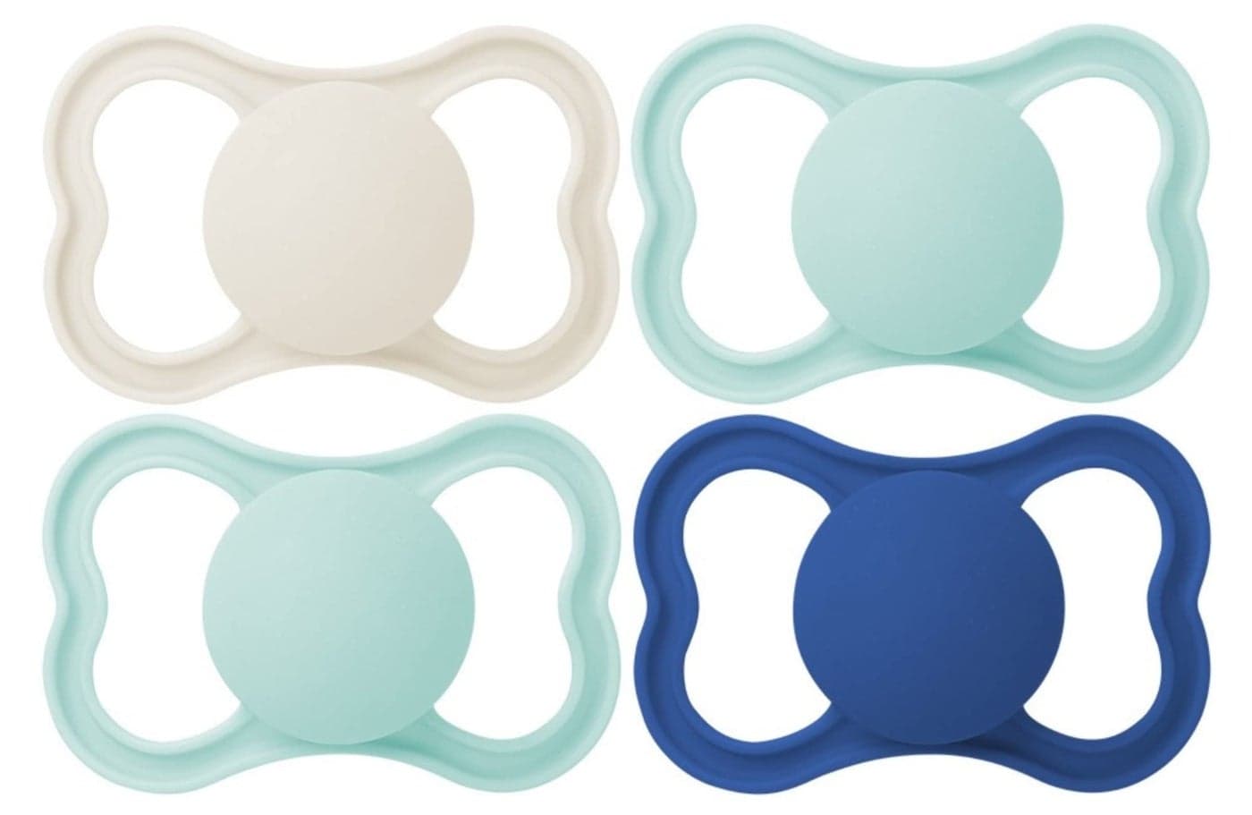 MAM Air Matte Pacifiers for Sensitive Skin 6 Months Best Pacifier for Breastfed Babies Baby Boy Pacifiers 616 4 Count