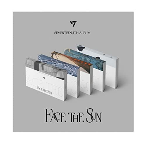 SEVENTEEN Face the Sun 4th AlbumExtra Photocards Set Random ver 1 Folded Poster