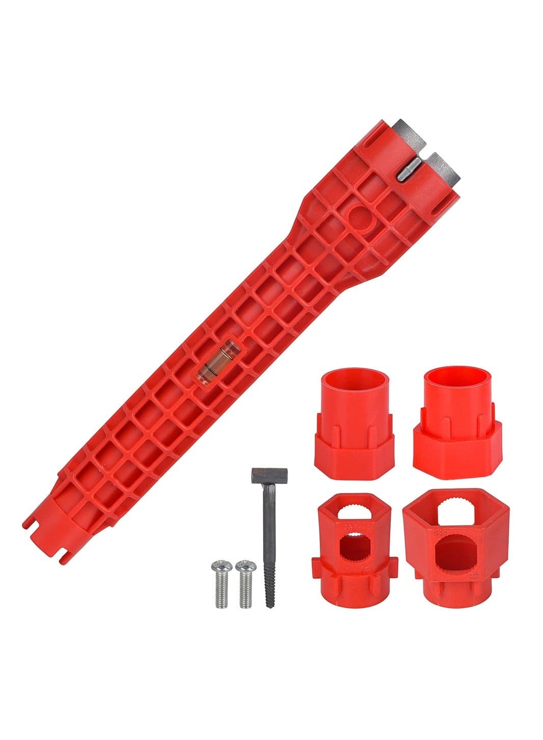 14-in-1 Faucet and Sink Installer, Faucet Tool Sink Wrench, Change Faucet Tool for Kitchen, Multifunctional Plumbing Under Sink Wrench, for Toilet Bowl, Sink, Bathroom, Kitchen Plumbing