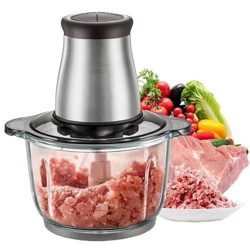 FEELING MALL Electric Meat Mincer Chopper Food Processor Hand Mixer Meat Grinder EU Plug