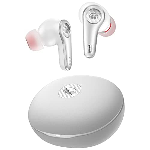 Monster Clarity 80 Hybrid Active Noise Cancelling Wireless Earbuds 42dB inEar ANC Earphones Deep Bass with 6 Mics Bluetooth 52 50H Play Time with Wireless Charging Case