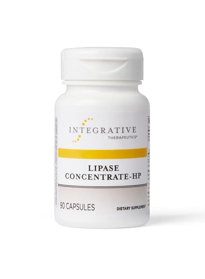 Lipase Concentrate-HP-Gut Enzyme Supplement for Men and Women to Support The Digestion of Fats* - 90 Vegan Capsules