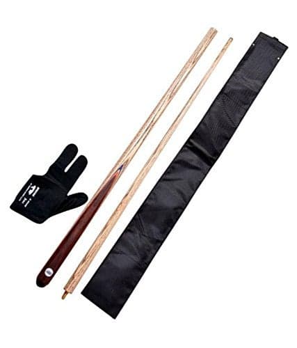 LGB Combo of Billiard Snooker and Pool Cue Stick Tip Size 9mm with Cue Cover and Glove
