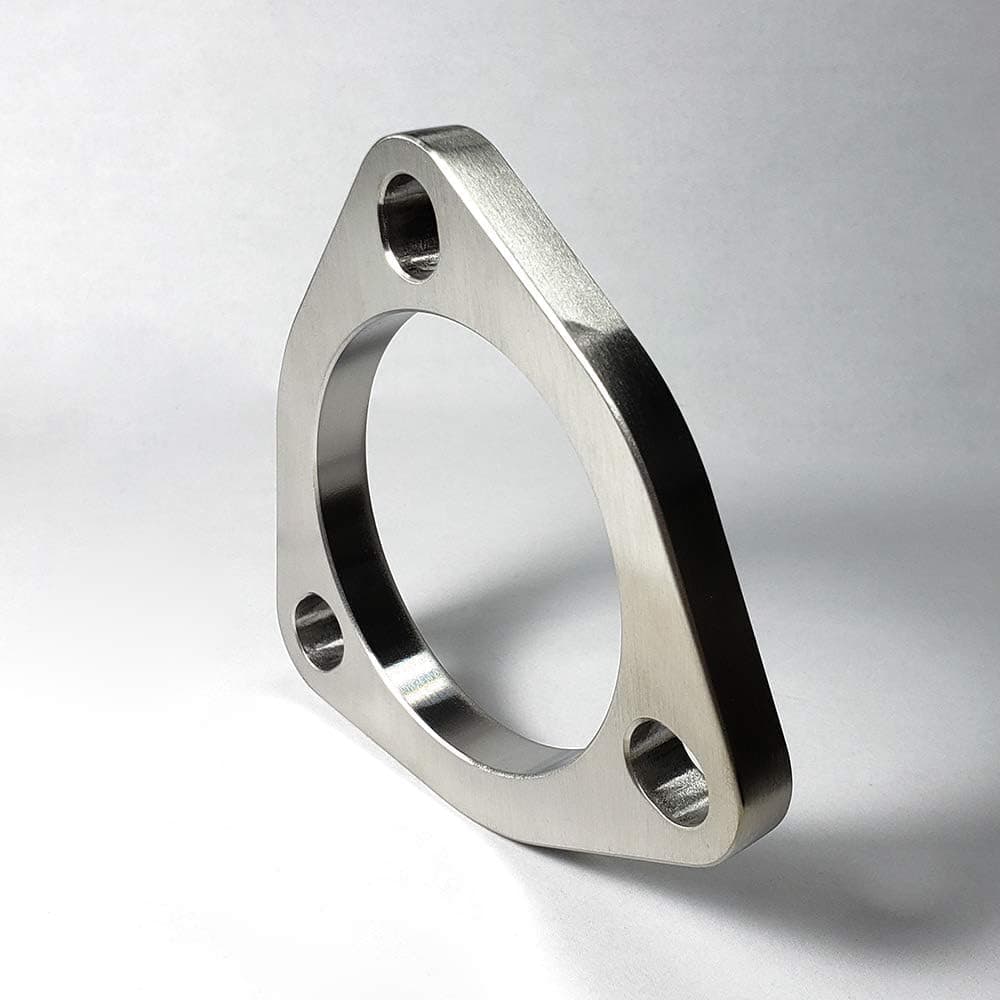 2.25" 3 Bolt Stainless Steel Exhaust Flange SS304 - Stainless Bros