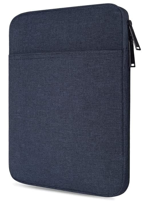 ProElite Tablet Sleeve Case Cover 12" to 13" for Apple iPad Air 13/Pro 13/Pro 12.9 Samsung Galaxy Tab S7/S8/S9 Plus/S7/S9 FE Plus 12.4", Lenovo Tab P12, Microsoft Surface Pro, Dak Blue