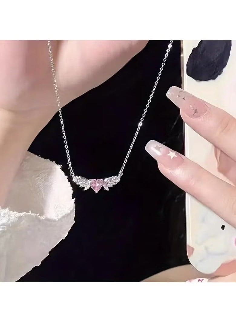 Love Necklace, A High-end Clavicle Chain, A Simple, Elegant, Cute Accessory, And A Daily Wear Accessory