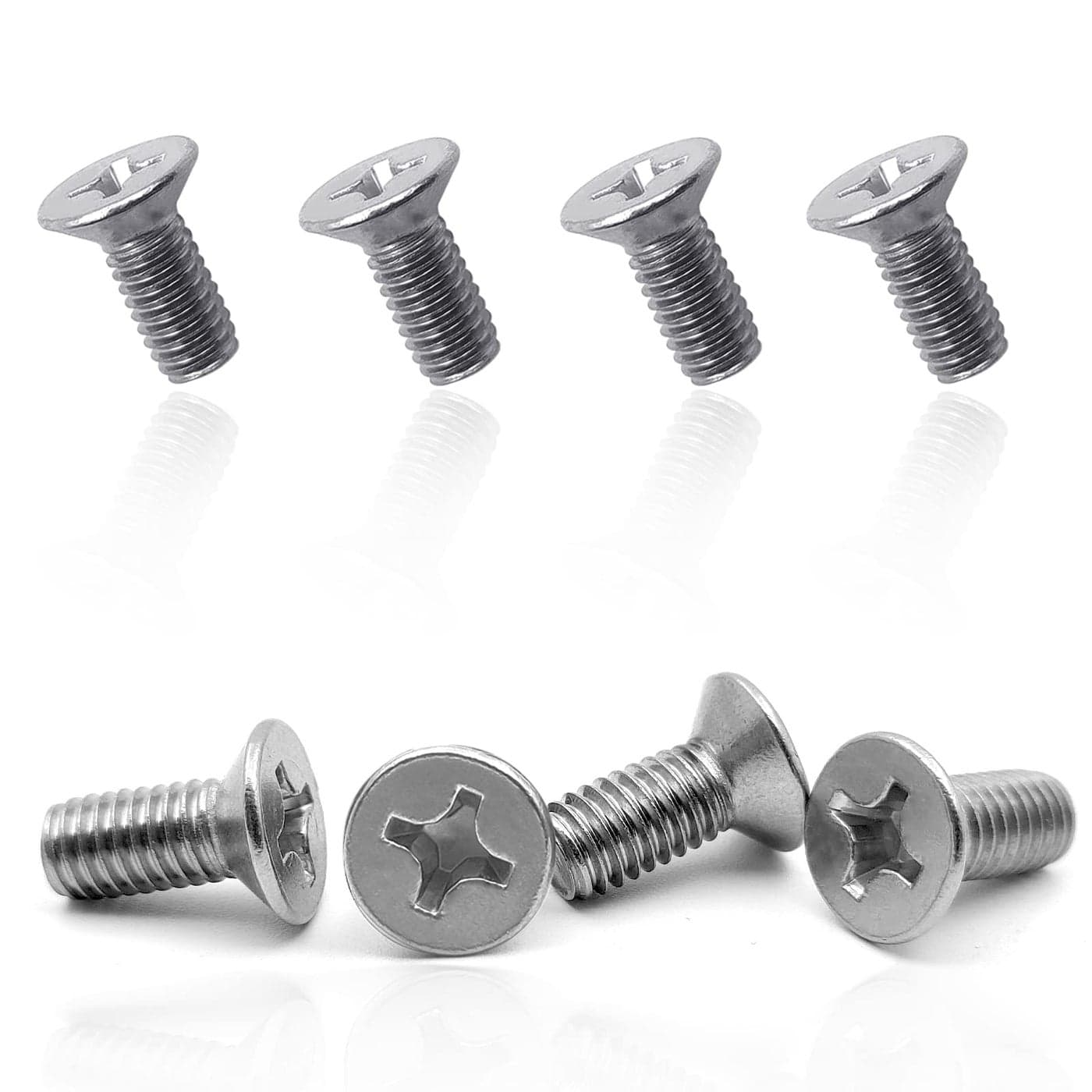 4pcs Screw Rotor Brake Disc Retaining 93600060140H Compatible With Honda Acura Volkswagen AudiHyundai and Kia Models Stainless Steel Retaining Screws for Front and Rear