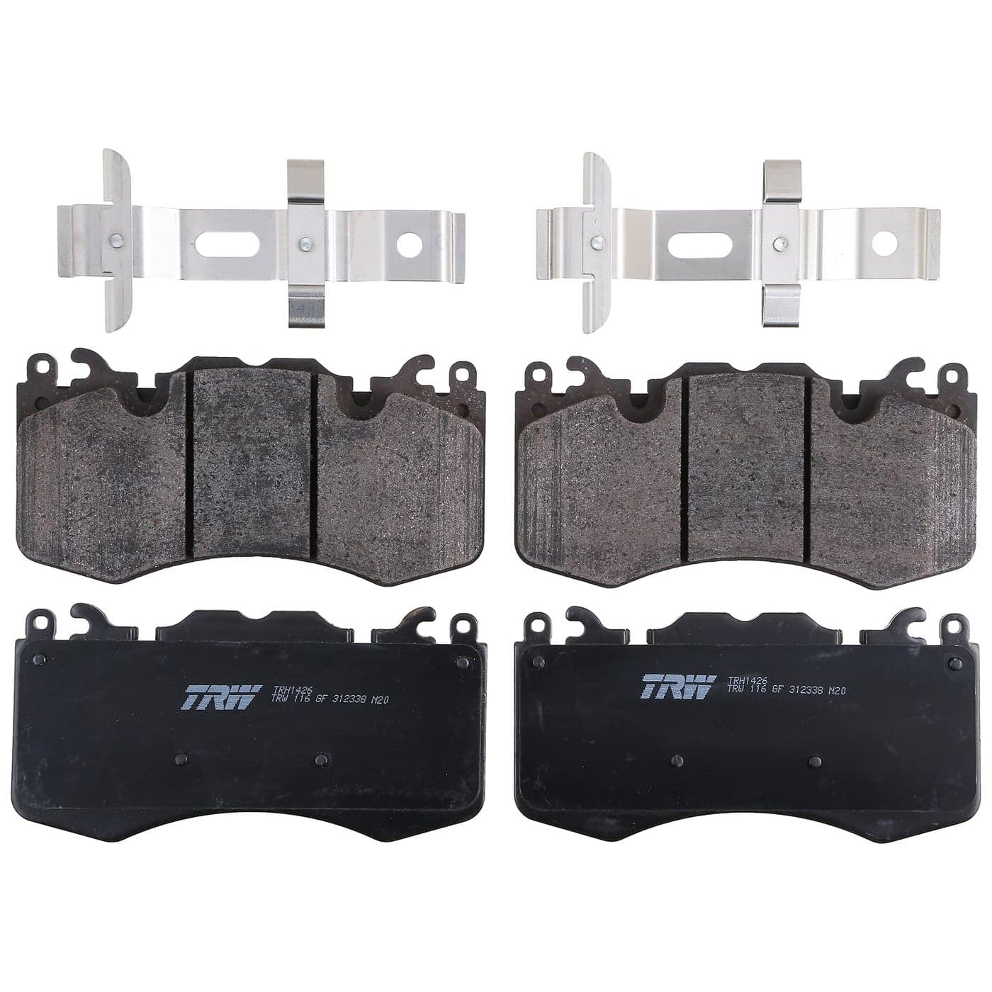 TRW Pro TRH1426 Disc Brake Pad Set For Land Rover Range Rover 20102016 Front And Other Applications