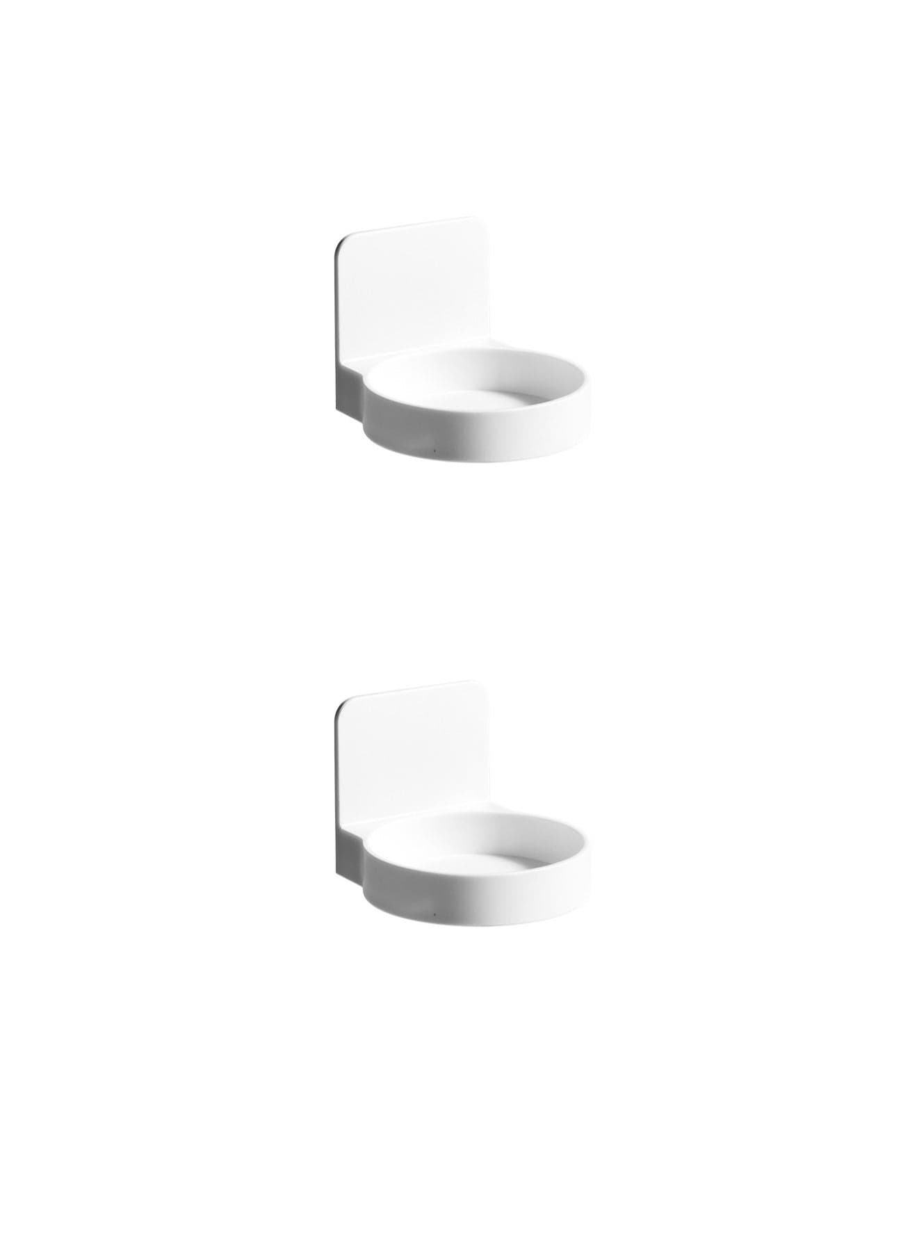 Two Piece Facial Cleanser Shower Gel Hand Soap Storage Racks Without Punching, Suitable For Kitchen And Bathroom Racks