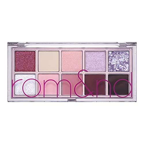 romnd Better Than Palette 102g 07 Berry Fuchsia Garden Eye Makeup Palette Matte Shimmer Eye Shadow Sparkling Glittery various 10 shades Long Lasting High Pigmented Blendable Warm Tones