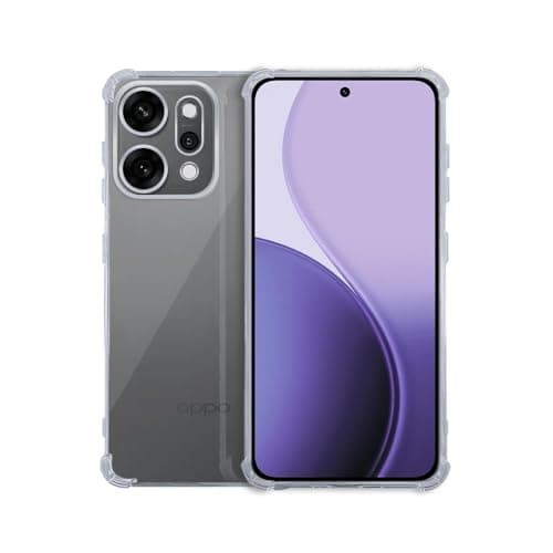 7SEVEN® Back Cover for Oppo Reno 14 Pro 5G Transparent Mobile Back Case Shock Proof Design Camera Edges Protection Crystal Clear Phone Case Silicon Soft TPU and Flexible Bumper Phone Cover