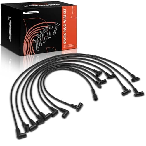 A-Premium 8PCS Spark Plug Wires Compatible with Chevrolet Corvette 1985 1986 1987 1988 1989 1990 1991, 5.7L