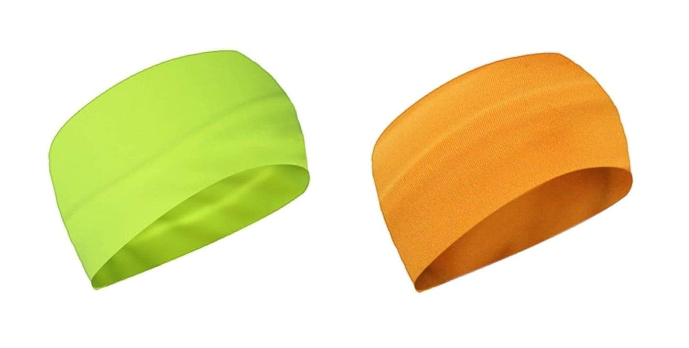 BISMAADH Wide, Moisture Wicking and Non-Slip Exercise Workout Headband for Men and Women