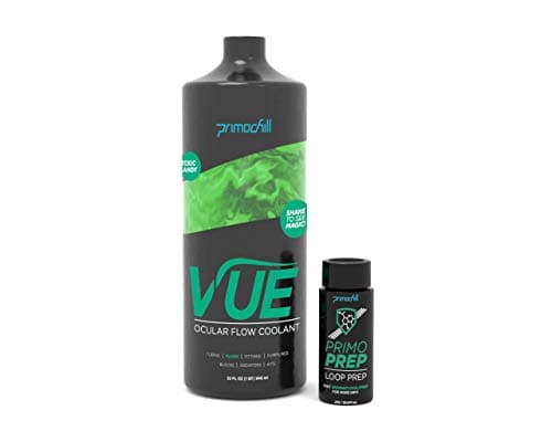 PrimoChill Vue - Computer WaterCooling Coolant, Visual Flow, Solid/Non-Transparent, Full Protection, PrimoPrep Included, Proudly Made in The USA - Toxic Candy