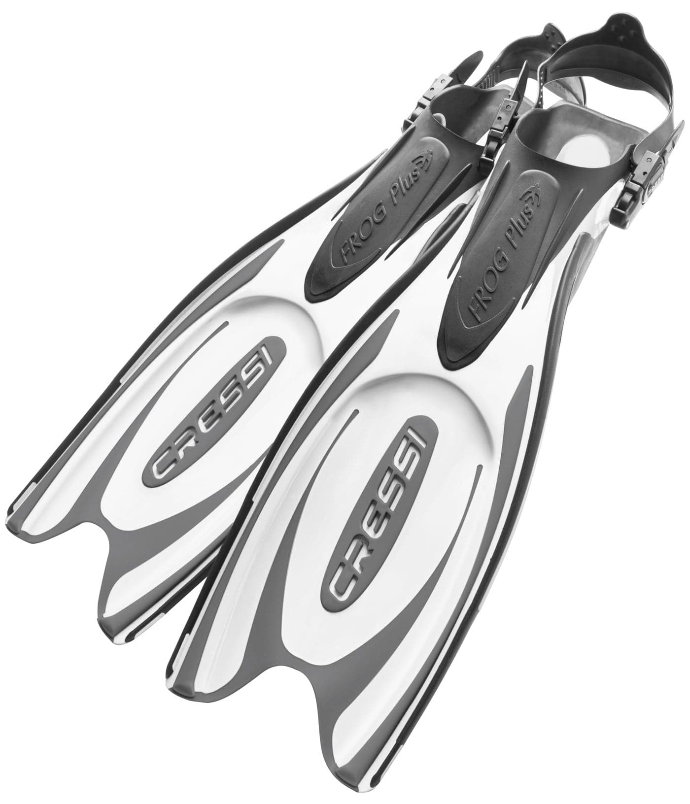 Cressi Frog Plus Scuba Fins X-Small / Small Black/White