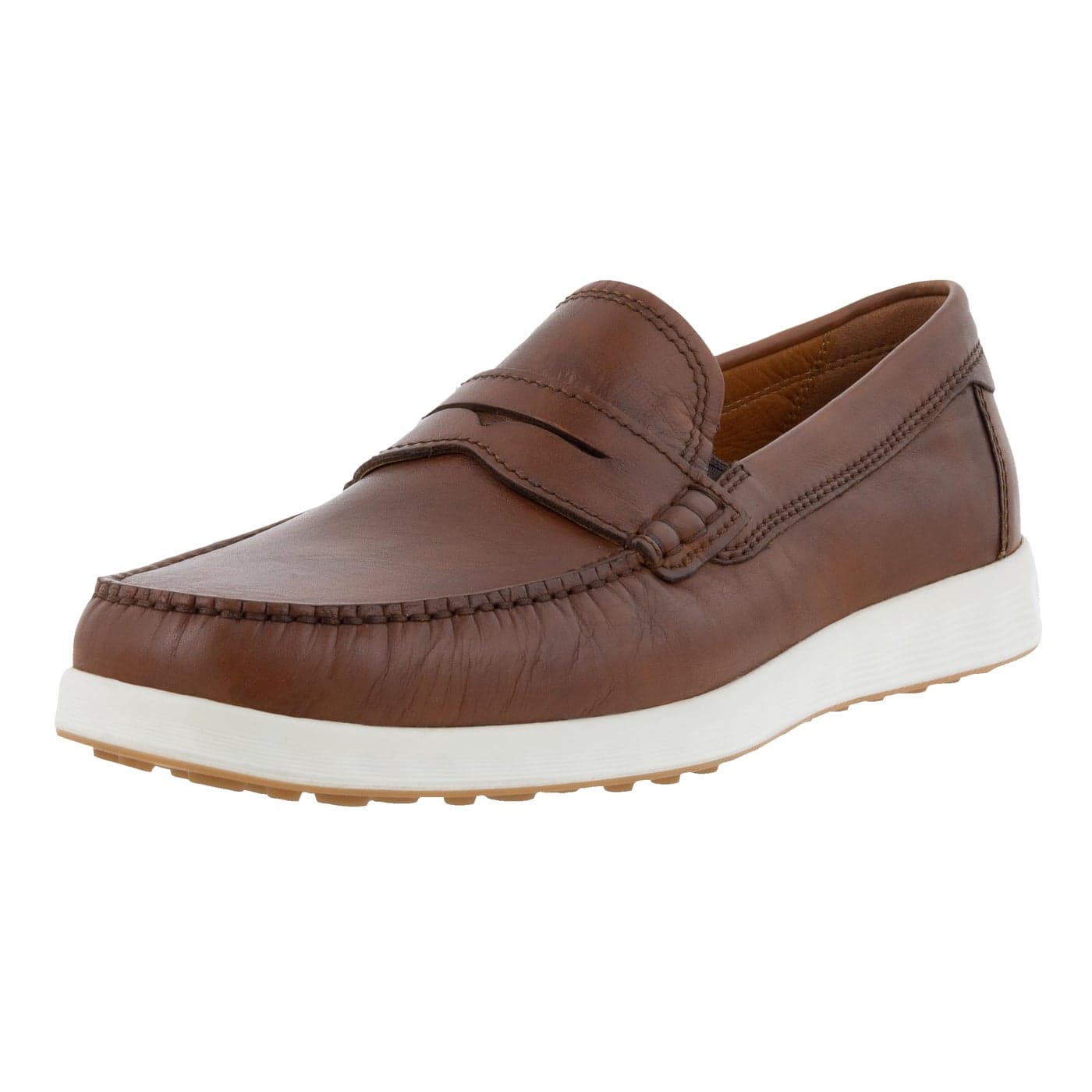 ECCO Mens S LITE MOC Penny Driving Style Loafer Cognac 885