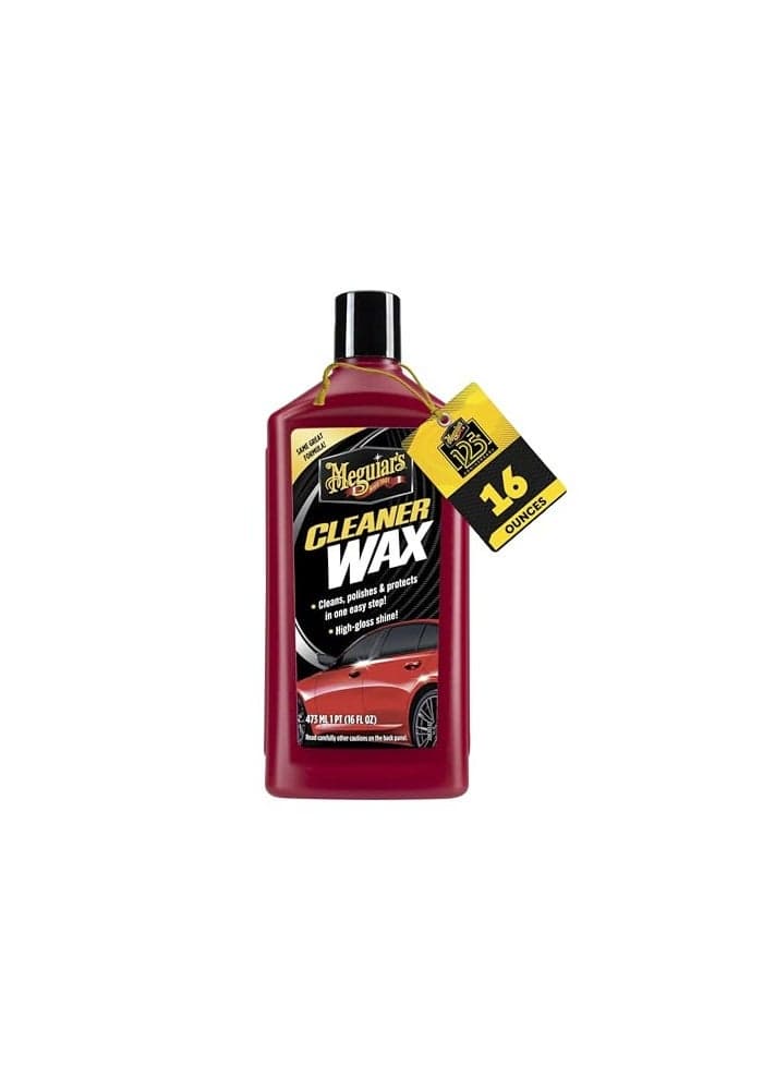 Meguiars Cleaner Wax Liquid Car Wax For Diy Drivers DetailersCleans Polishes And Protects Use On Exterior Paint And Clear Coat Surfaces On Cars Trucks Suvs 16 Oz Bottle