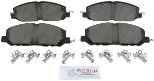 BOSCH BC2229 QuietCast Premium Ceramic Disc Brake Pad Set Compatible with Select Ford Explorer Police Interceptor Utility Lincoln Aviator FRONT