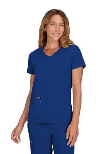 KOI Basics 373 Women's Becca Top (Galaxy, Small)