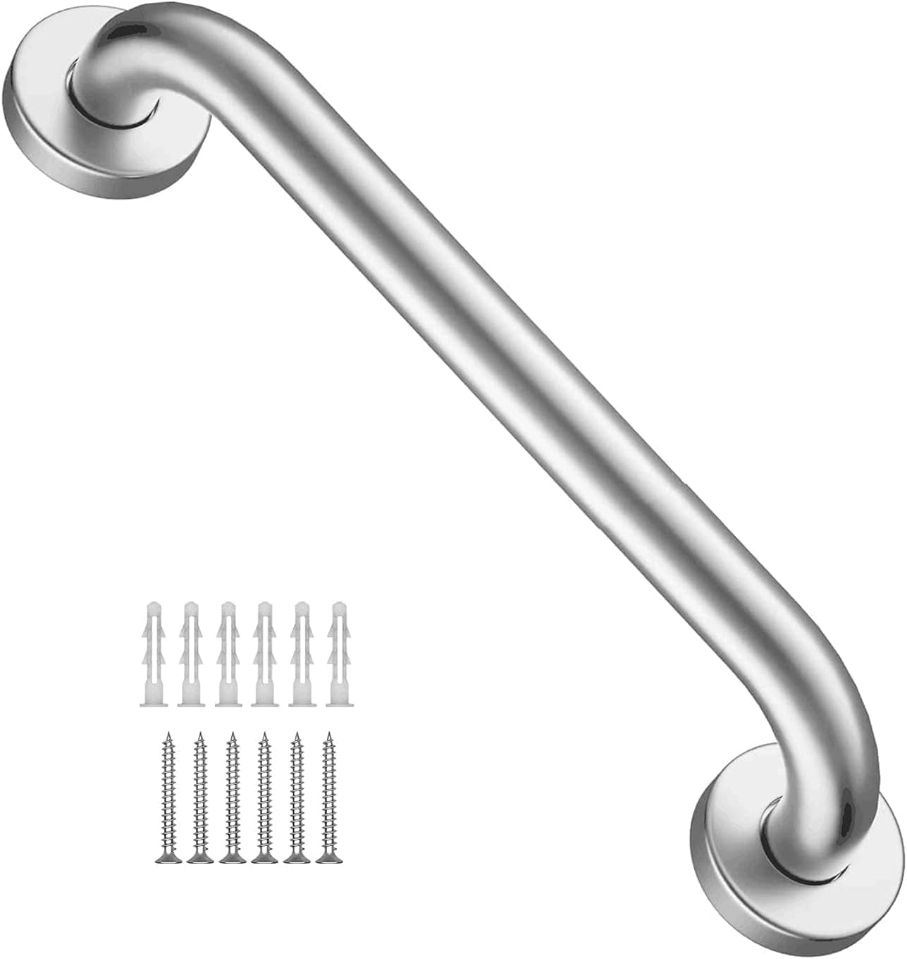 ALTON ALD960, Stainless Steel, 12-INCH Grab Bar for Bathroom handrailing and Safety Handle for Elderly, Matte