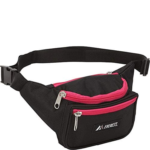 Everest Signature Waist Pack - Standard, Black, One Size