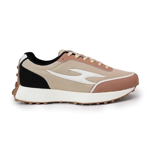 Hygear MS-1029 Griffon | Non-Slip | Lightweight & Comfortable | Shock Absorption | Stylish & Durable for Gym, Walking, Jogging & Casual Use for Everyday Wear Shoe Beige UK/India-10